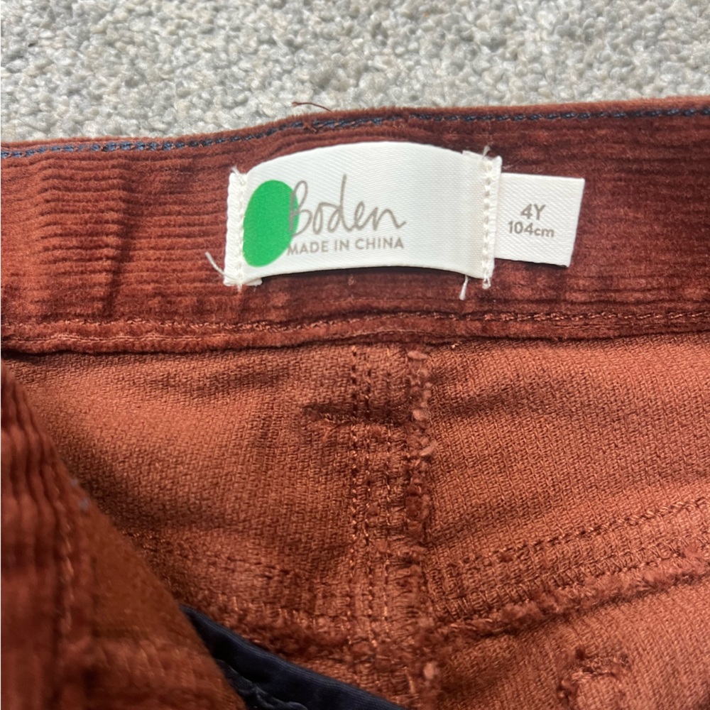 Boden Corduroy Pants in Brown - Picture 3 of 3